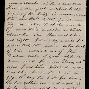 a page of handwritten text