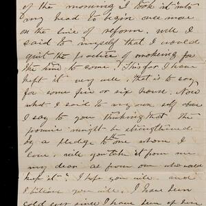 a page of handwritten text
