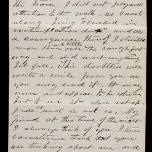 a page of handwritten text
