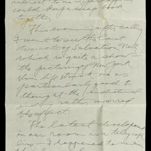 a page of handwritten text