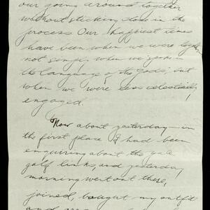 a page of handwritten text