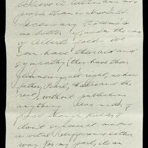 a page of handwritten text