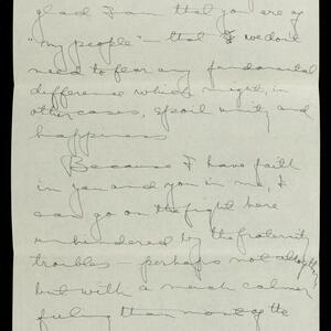 a page of handwritten text