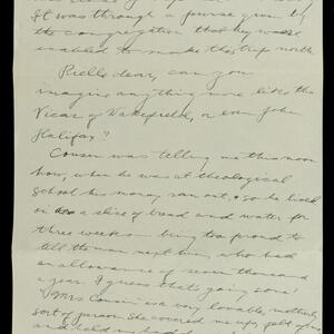 a page of handwritten text