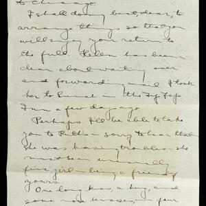 a page of handwritten text