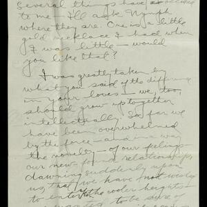 a page of handwritten text