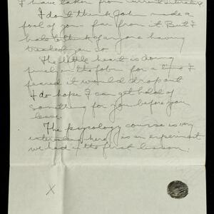 a page of handwritten text