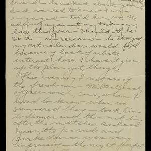 a page of handwritten text