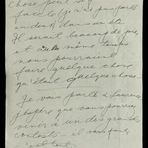 a page of handwritten text