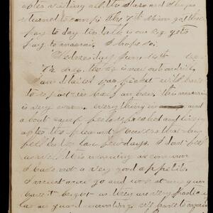 a page of handwritten text