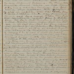 a page of handwritten text