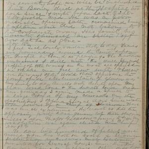 a page of handwritten text