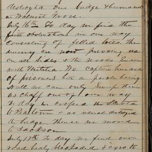 a page of handwritten text