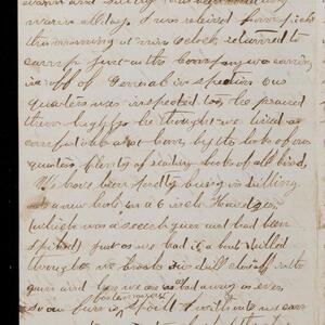 a page of handwritten text