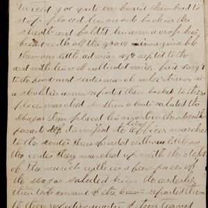 a page of handwritten text