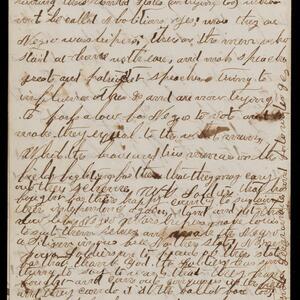 a page of handwritten text