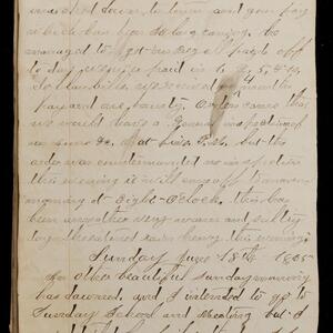 a page of handwritten text