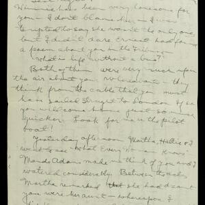 a page of handwritten text
