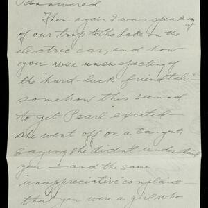 a page of handwritten text