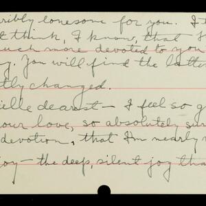 a page of handwritten text