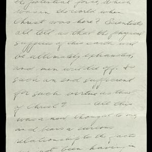a page of handwritten text