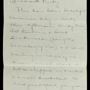a page of handwritten text