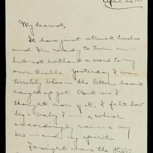 a page of handwritten text