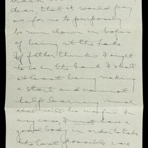 a page of handwritten text