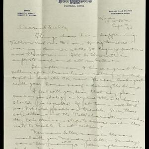 a page of handwritten text