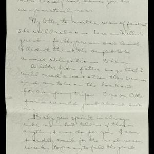 a page of handwritten text
