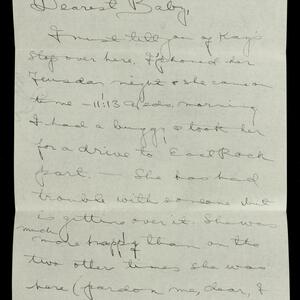 a page of handwritten text