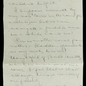 a page of handwritten text