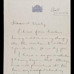 a page of handwritten text