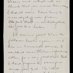 a page of handwritten text