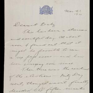 a page of handwritten text