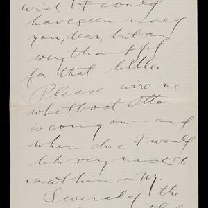 a page of handwritten text
