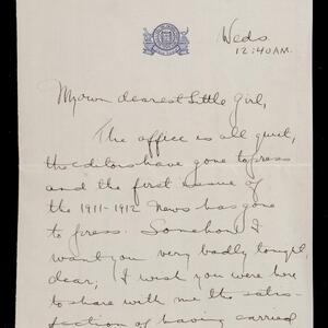 a page of handwritten text