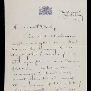a page of handwritten text