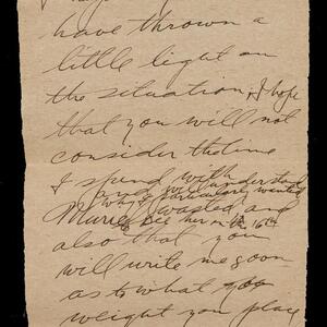 a page of handwritten text