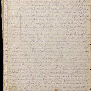 a page of handwritten text