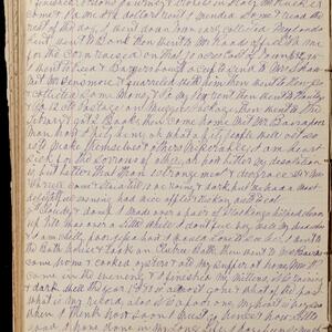 a page of handwritten text