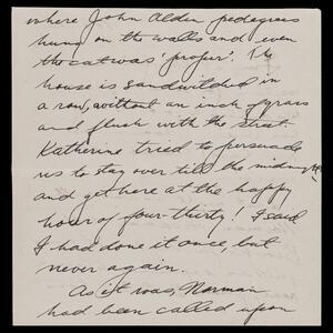 a page of handwritten text