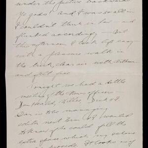 a page of handwritten text