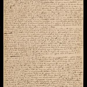 a page of handwritten text