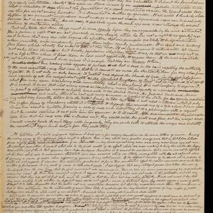 a page of handwritten text