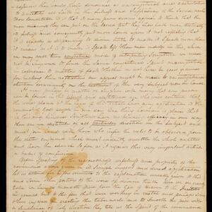 a page of handwritten text