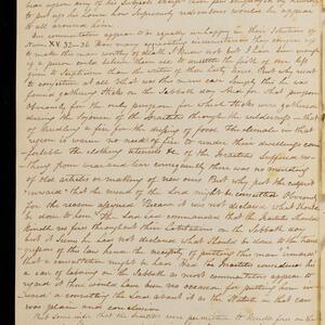 a page of handwritten text