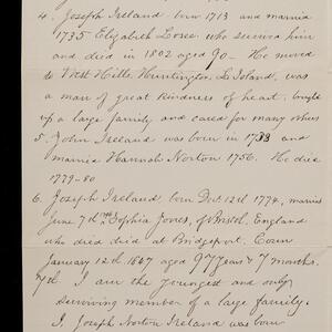 a page of handwritten text