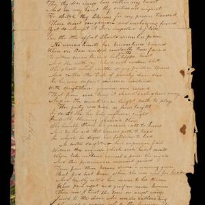 a page of handwritten text