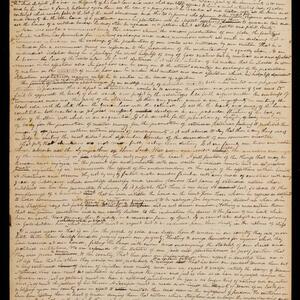 a page of handwritten text